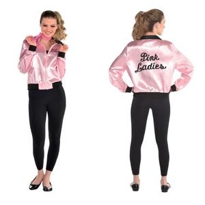 chinese dress ladies Amazon.com: Grease Pink Ladies Women's Costume - Jacket & Scarf